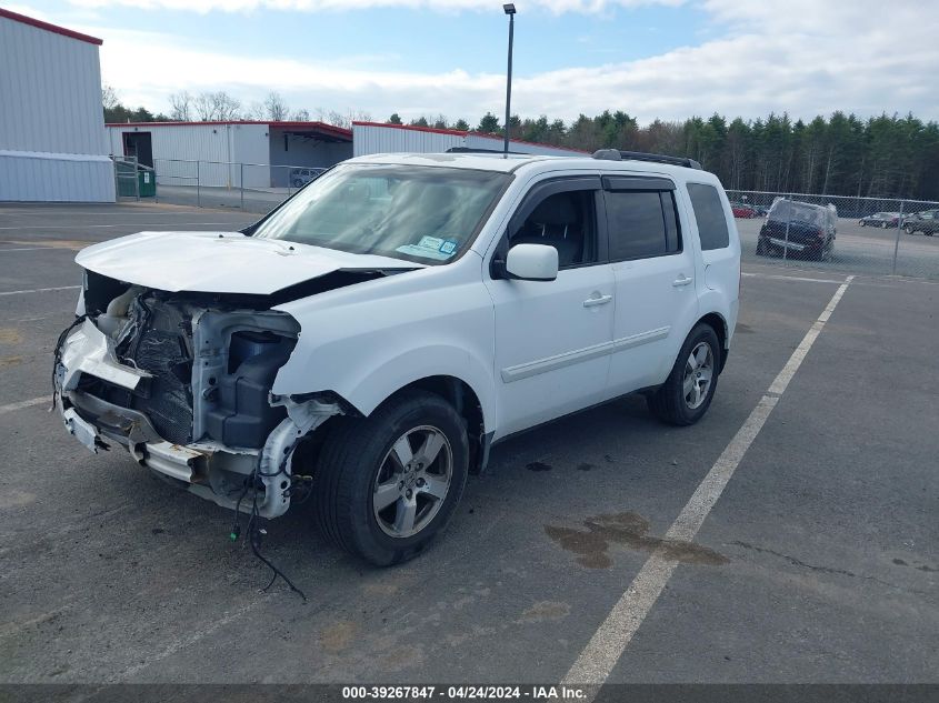 2010 Honda Pilot Ex-L VIN: 5FNYF4H56AB001925 Lot: 39267847