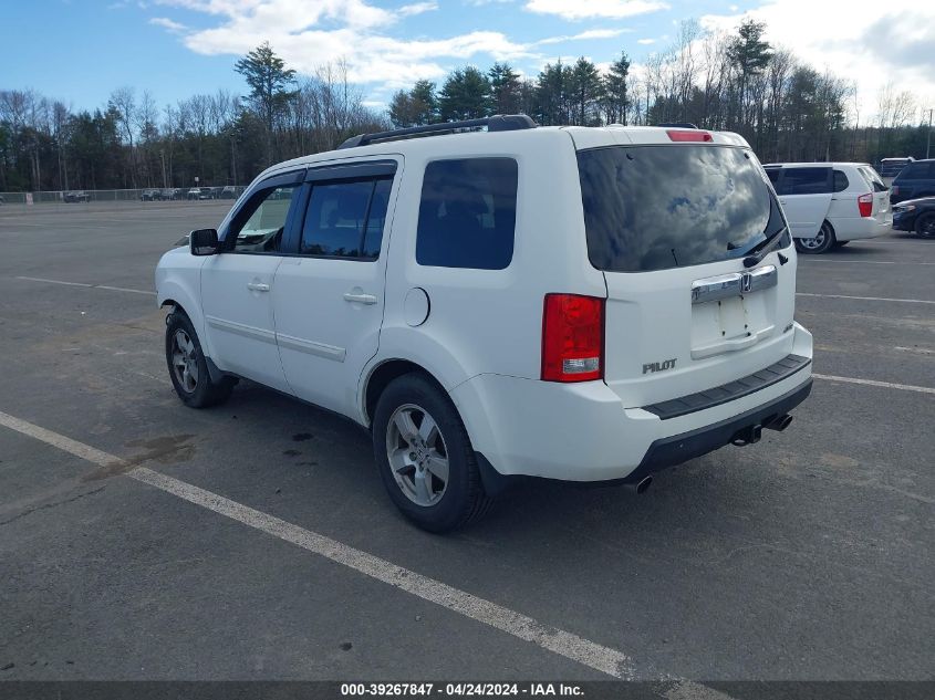 2010 Honda Pilot Ex-L VIN: 5FNYF4H56AB001925 Lot: 39267847