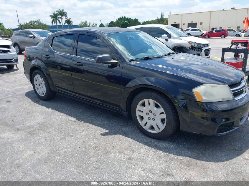 1C3CDZAB4CN216967 | 2012 DODGE AVENGER