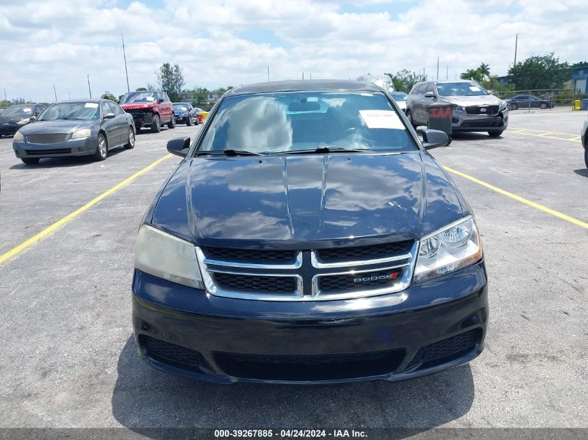 1C3CDZAB4CN216967 | 2012 DODGE AVENGER