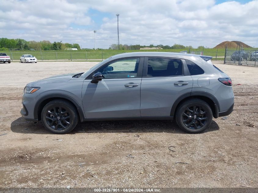 2023 Honda Hr-V Awd Sport VIN: 3CZRZ2H56PM701393 Lot: 39267901