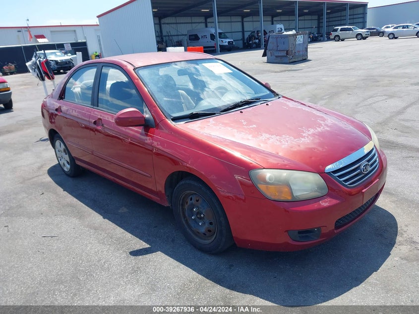 2009 Kia Spectra Ex VIN: KNAFE221295625767 Lot: 39267936
