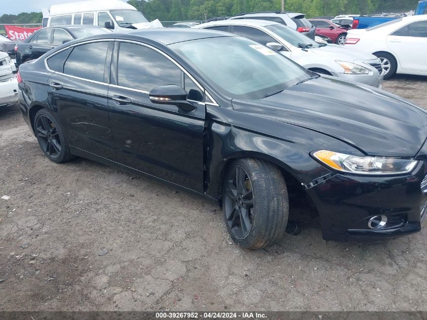 2013 Ford Fusion Titanium VIN: 3FA6P0K91DR146887 Lot: 39267952