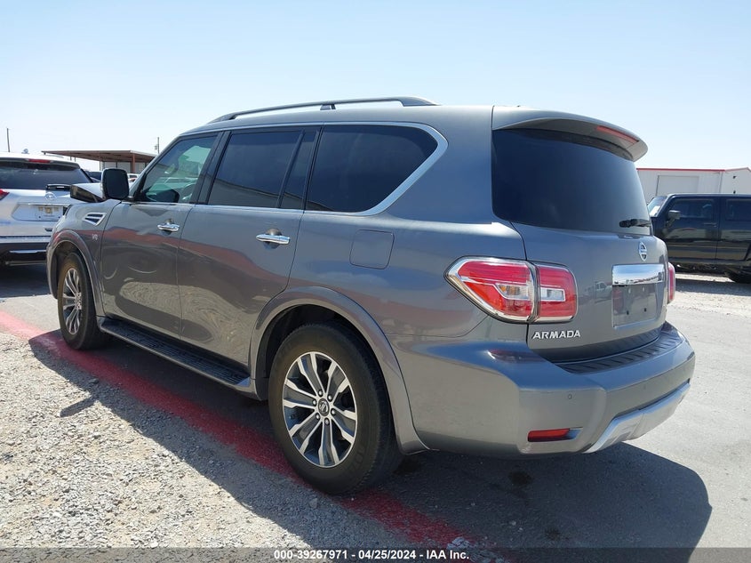 2018 Nissan Armada Sl VIN: JN8AY2ND8JX001382 Lot: 39267971