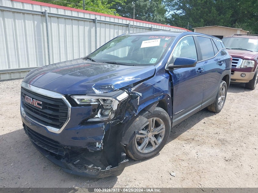 VIN 3GKALMEV3NL228449 2022 GMC TERRAIN FWD SLE