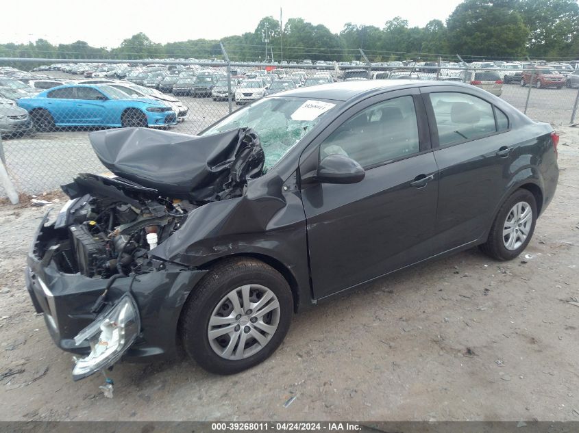 2017 Chevrolet Sonic Ls Auto VIN: 1G1JB5SH0H4144384 Lot: 39268011