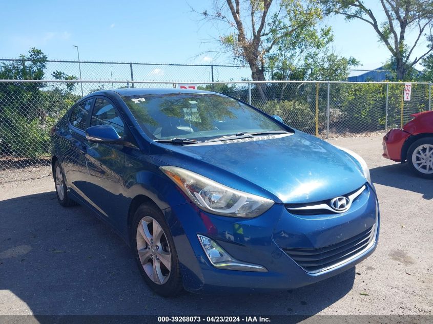 2016 HYUNDAI ELANTRA VALUE EDITION - KMHDH4AE8GU481450