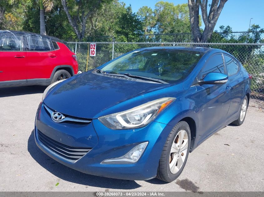 KMHDH4AE8GU481450 | 2016 HYUNDAI ELANTRA