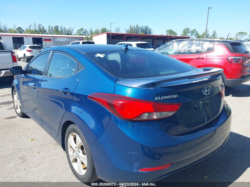 KMHDH4AE8GU481450 | 2016 HYUNDAI ELANTRA