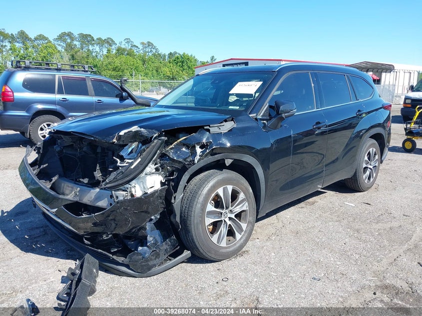 2020 TOYOTA HIGHLANDER VIN: 5TDHZRAH2LS021595