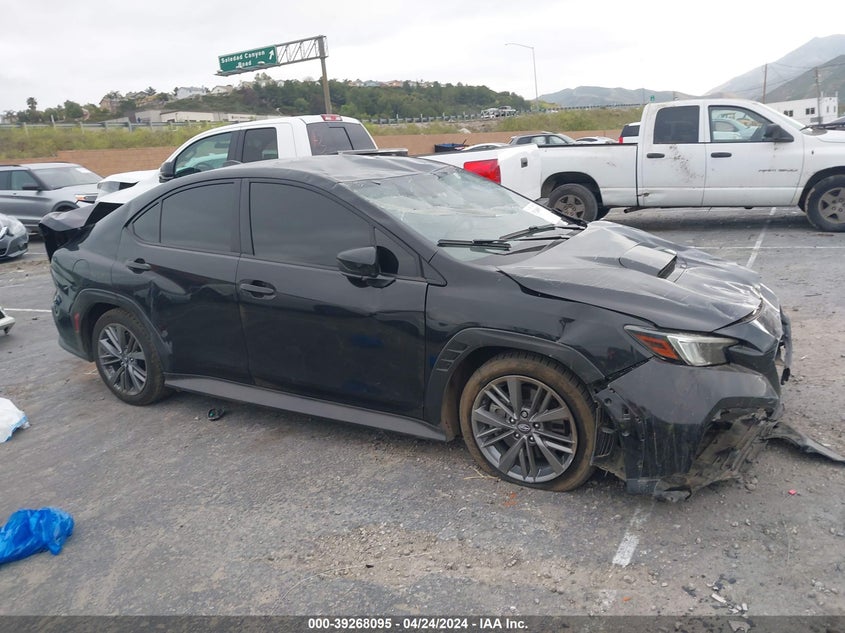 VIN JF1VBAA60N9018256 2022 SUBARU WRX