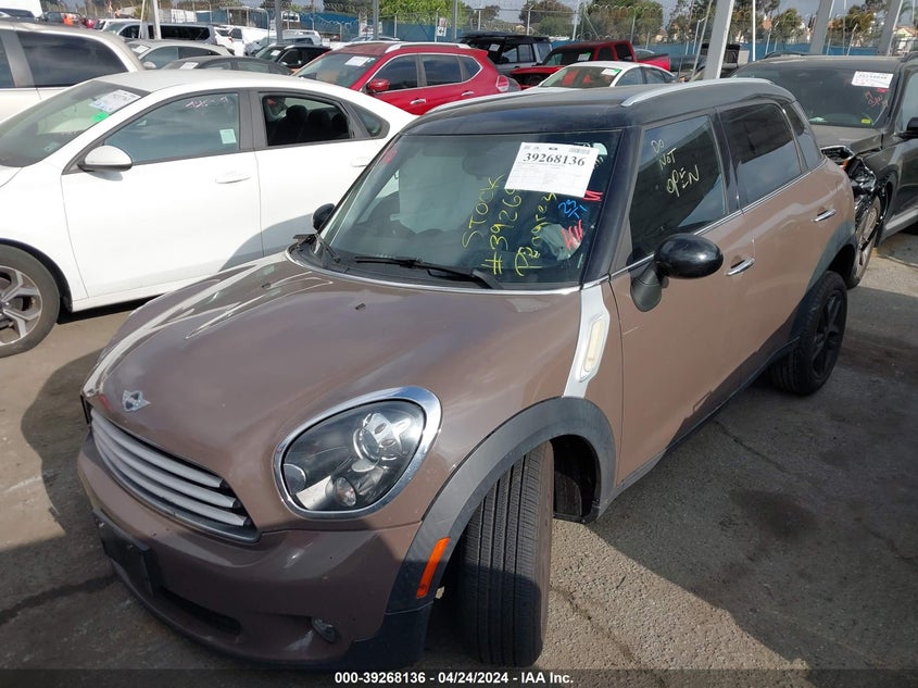 2014 Mini Countryman Cooper VIN: WMWZB3C58EWR37920 Lot: 39268136