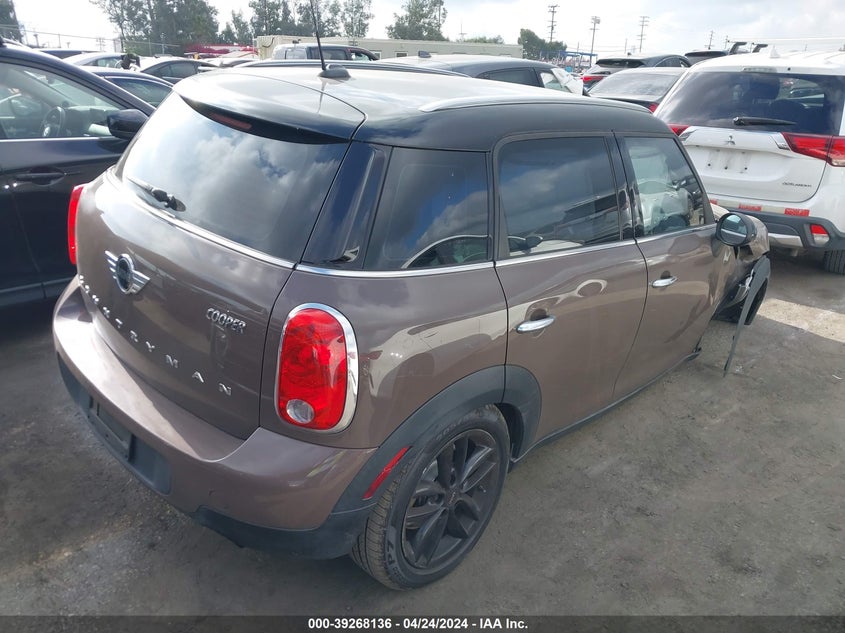 2014 Mini Countryman Cooper VIN: WMWZB3C58EWR37920 Lot: 39268136