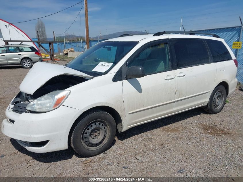 2004 Toyota Sienna Le VIN: 5TDZA23C64S199676 Lot: 39268216