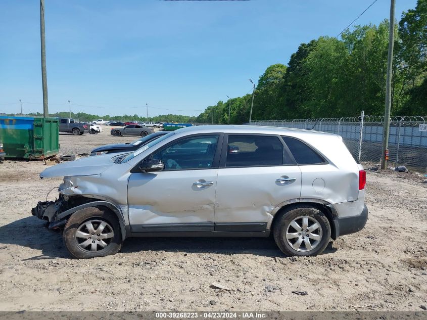 2012 Kia Sorento Lx VIN: 5XYKT3A17CG216046 Lot: 39268223