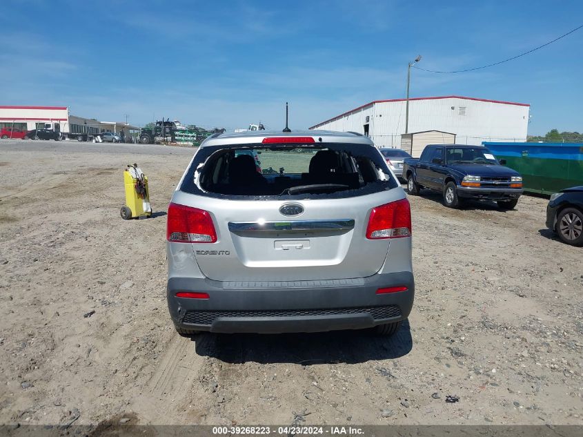 2012 Kia Sorento Lx VIN: 5XYKT3A17CG216046 Lot: 39268223