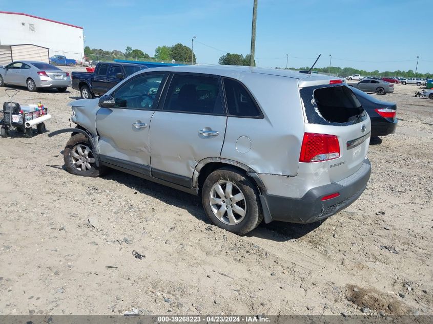 2012 Kia Sorento Lx VIN: 5XYKT3A17CG216046 Lot: 39268223