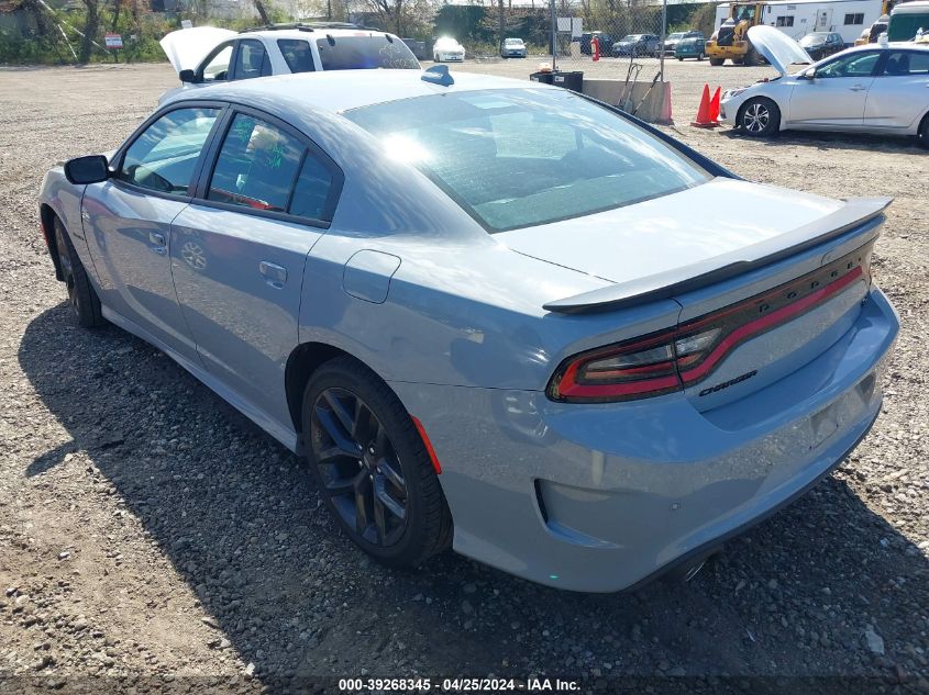 2022 Dodge Charger R/T VIN: 2C3CDXCTXNH240602 Lot: 39268345