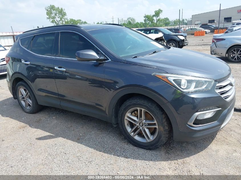 2017 Hyundai Santa Fe Sport 2.4L VIN: 5XYZU3LBXHG460122 Lot: 39268403