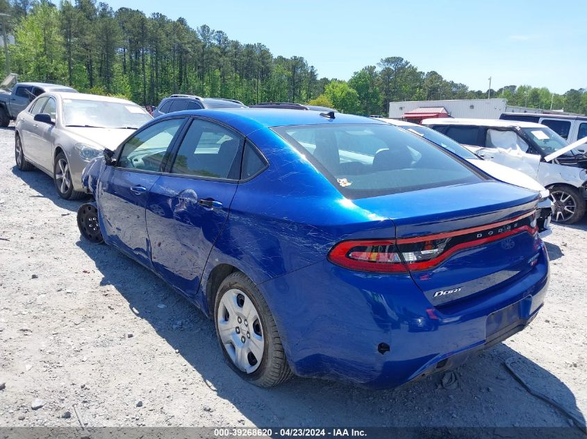 2013 Dodge Dart Aero VIN: 1C3CDFAH9DD284661 Lot: 39268620