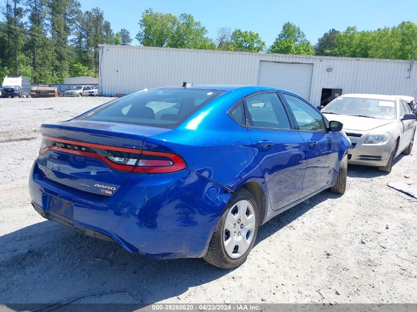 2013 Dodge Dart Aero VIN: 1C3CDFAH9DD284661 Lot: 39268620