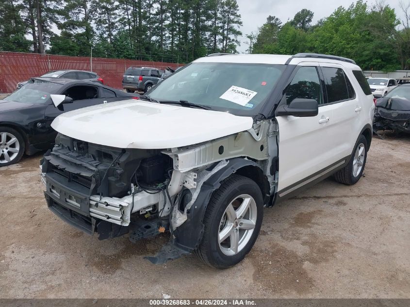 2019 Ford Explorer Xlt VIN: 1FM5K7D86KGA95968 Lot: 39268683