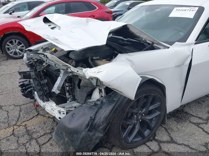 VIN 2C3CDZJG9NH187361 2022 DODGE CHALLENGER GT