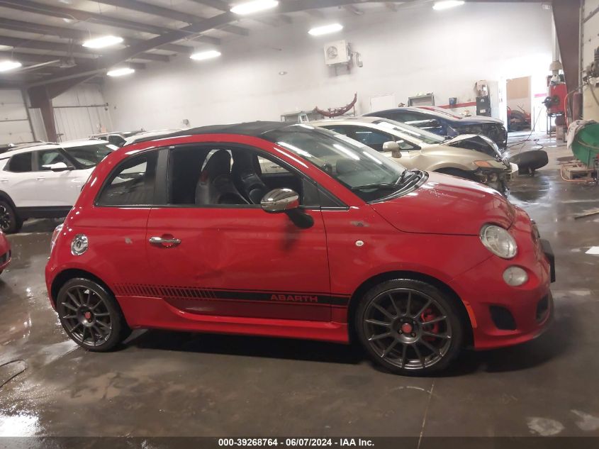 2013 Fiat 500C Abarth VIN: 3C3CFFJH4DT628983 Lot: 39268764