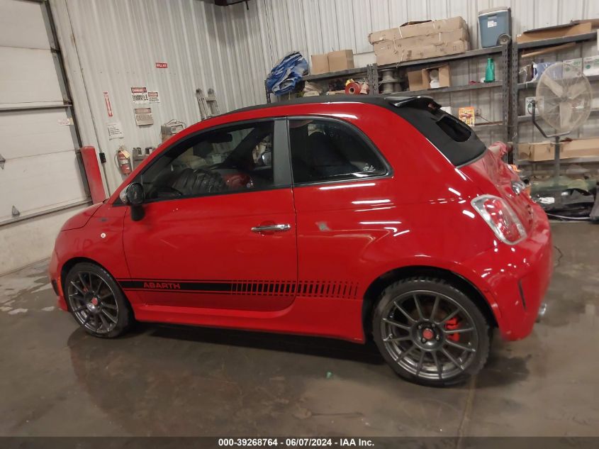 2013 Fiat 500C Abarth VIN: 3C3CFFJH4DT628983 Lot: 39268764