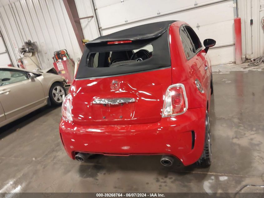 2013 Fiat 500C Abarth VIN: 3C3CFFJH4DT628983 Lot: 39268764