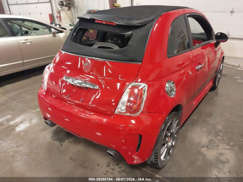 2013 Fiat 500C Abarth VIN: 3C3CFFJH4DT628983 Lot: 39268764