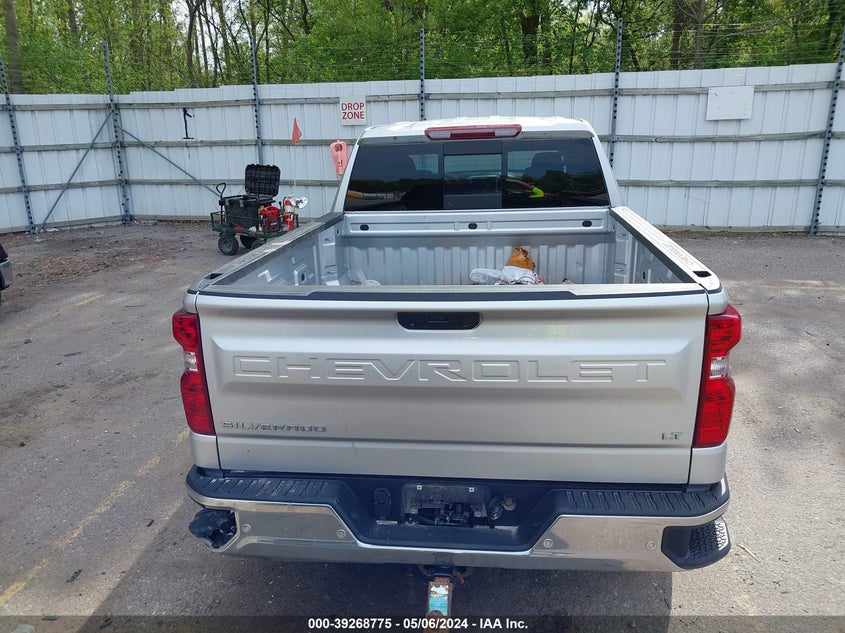 2021 CHEVROLET SILVERADO 1500 4WD  STANDARD BED LT - 3GCUYDED4MG213421