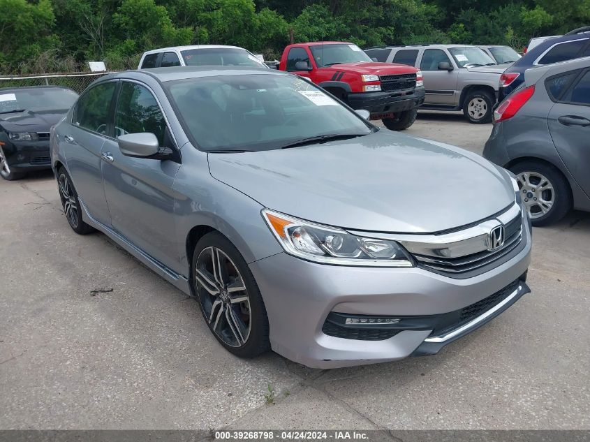 2016 Honda Accord Sport VIN: 1HGCR2F65GA074868 Lot: 39268798