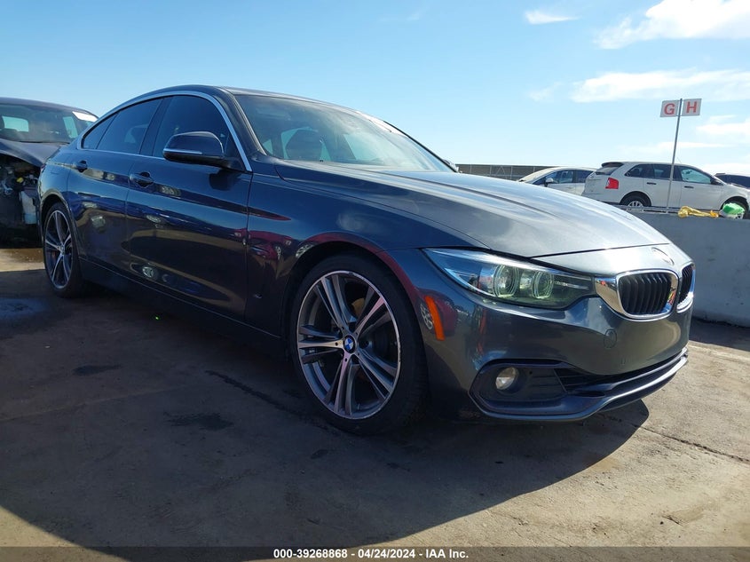 2018 BMW 430I Gran Coupe VIN: WBA4J1C56JBG78267 Lot: 39268868