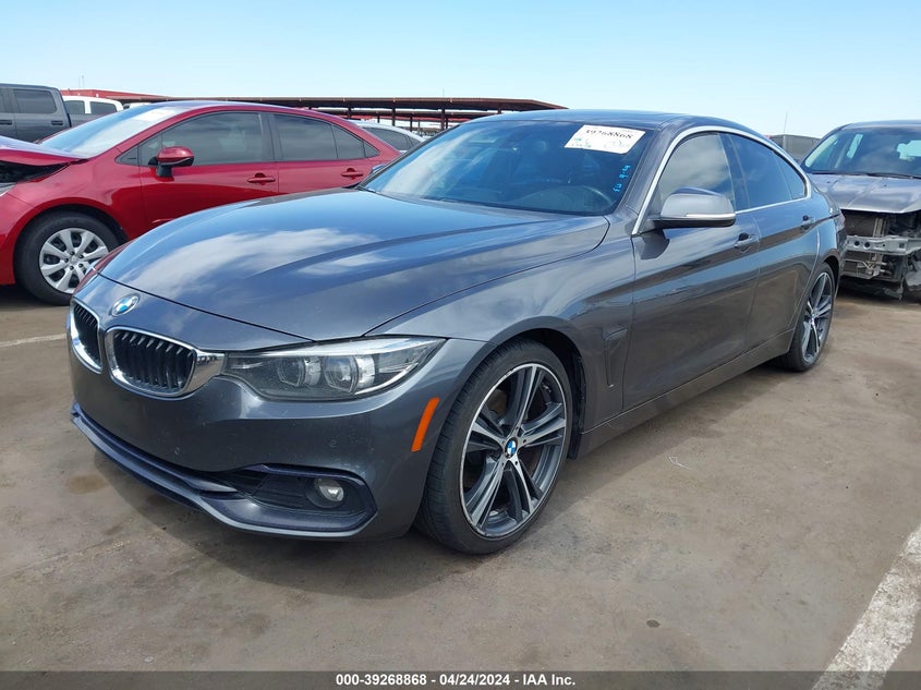 2018 BMW 430I Gran Coupe VIN: WBA4J1C56JBG78267 Lot: 39268868