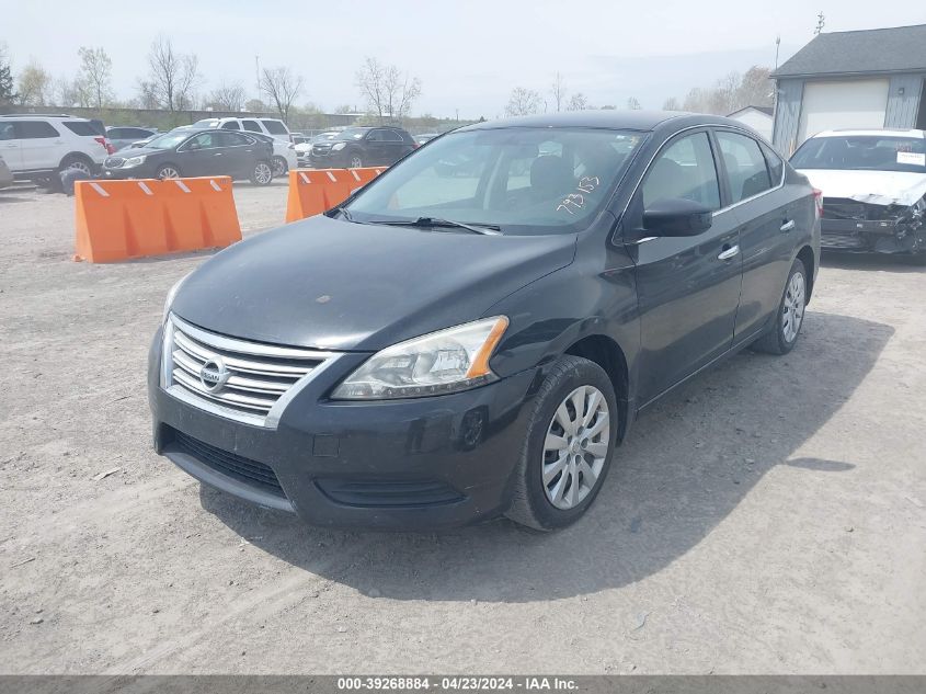 3N1AB7AP0DL793153 | 2013 NISSAN SENTRA