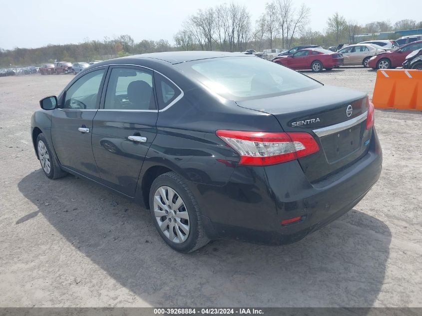 3N1AB7AP0DL793153 | 2013 NISSAN SENTRA