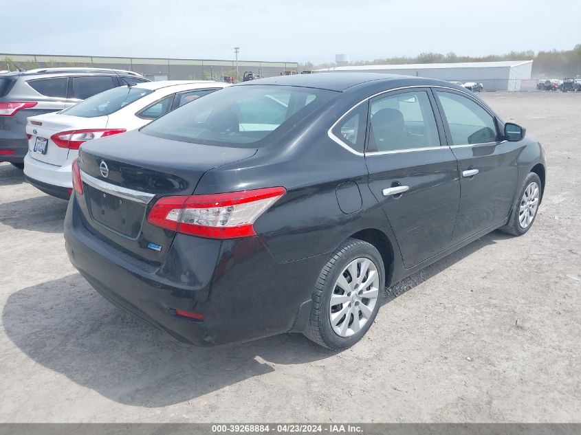 3N1AB7AP0DL793153 | 2013 NISSAN SENTRA