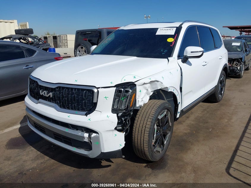 2024 KIA TELLURIDE 3.8L V6   N(VIN: 5XYP34GC9RG488594
