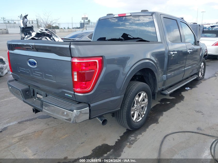 VIN 1FTEW1CPXMKD22755 2021 FORD F-150 XLT