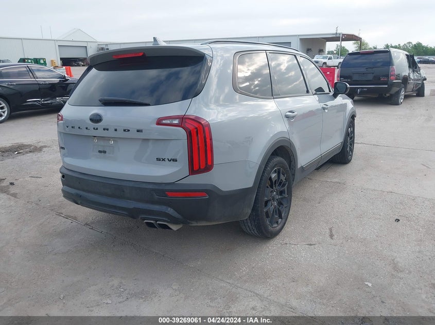 VIN 5XYP5DHC2MG177252 2021 KIA TELLURIDE SX