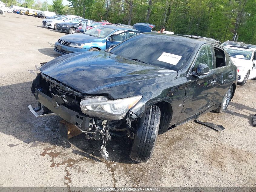 2016 Infiniti Q50 3.0T Premium VIN: JN1EV7AR9GM344512 Lot: 39269096