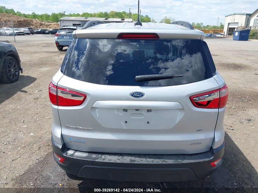 2021 FORD ECOSPORT 2.0L I-4 DI, DOHC, V(VIN: MAJ6S3GL3MC408184