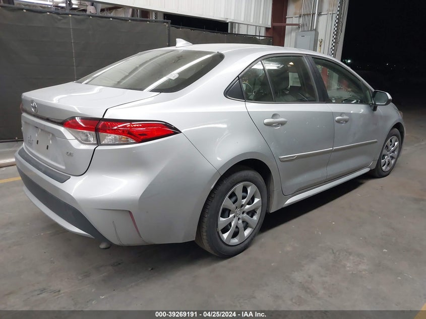 2022 TOYOTA COROLLA 1.8L I-4 DOHC, VVT, (VIN: JTDEPMAE3N3015696
