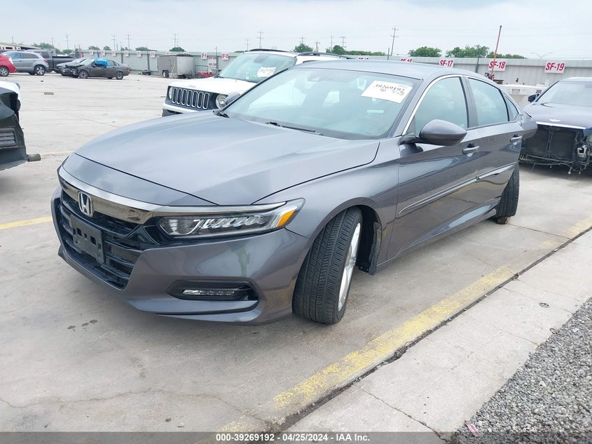 2018 HONDA ACCORD SPORT - 1HGCV1F37JA240603