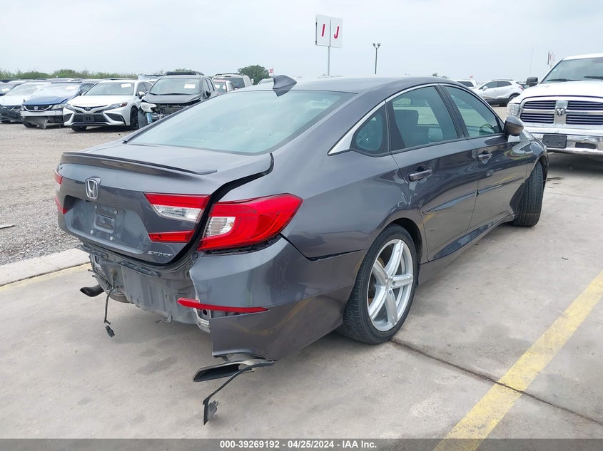 2018 HONDA ACCORD SPORT - 1HGCV1F37JA240603