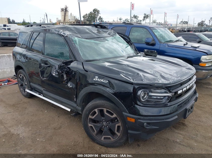 2022 Ford Bronco Sport Outer Banks VIN: 3FMCR9C67NRD85969 Lot: 39269196