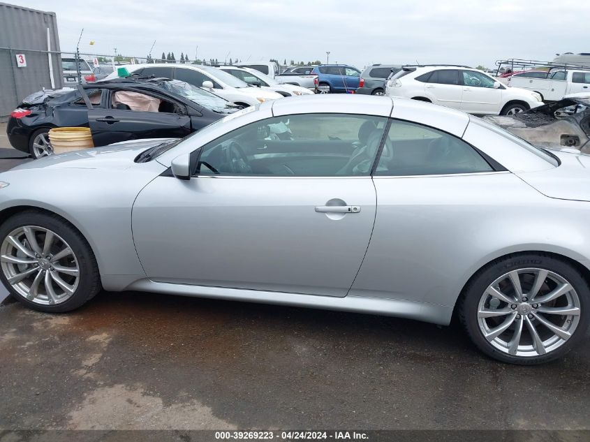 2009 Infiniti G37 VIN: JNKCV66E89M724110 Lot: 39269223