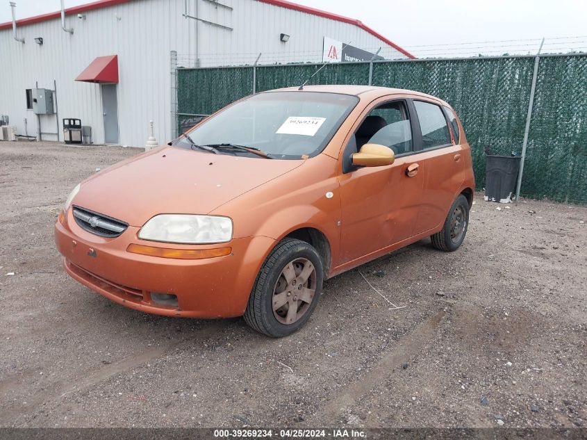 2007 Chevrolet Aveo 5 Ls VIN: KL1TD666X7B753430 Lot: 39269234