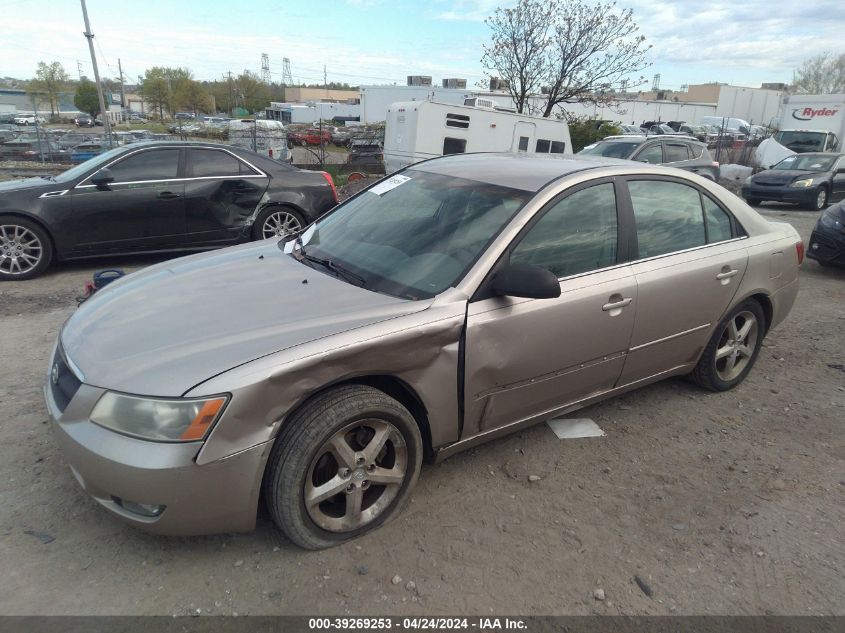 2007 Hyundai Sonata Limited/Se V6 VIN: 5NPEU46F67H162483 Lot: 39269253